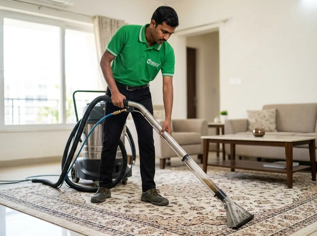 Fresco Professional Carpet Dry Cleaning Process