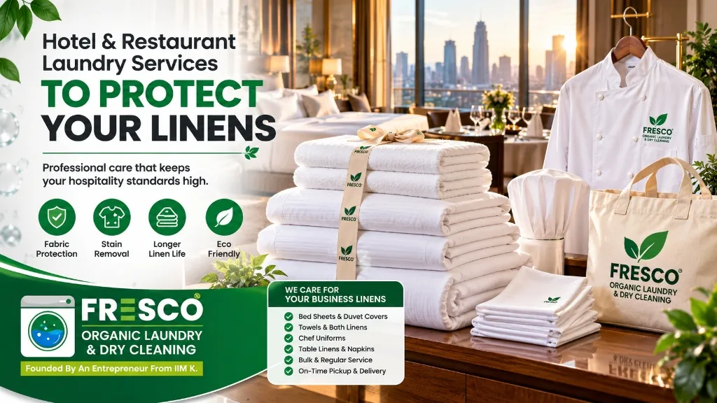 Hotel and Restaurant Laundry Services in Hyderabad to Protect Your Linens
