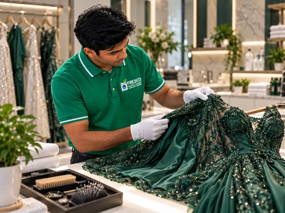 Designer Dress Dry Cleaning Service
