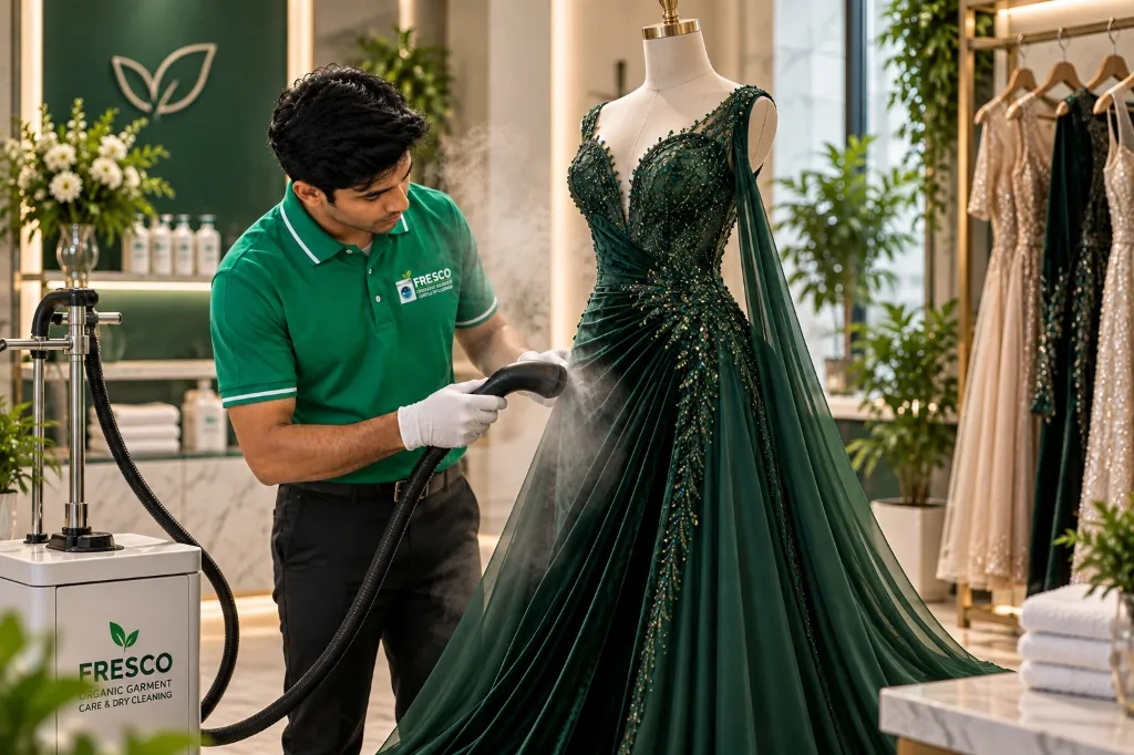 Designer Dress Dry Cleaning Service