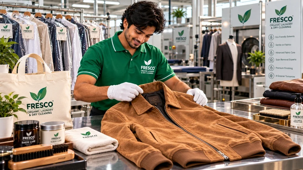 Professional Suede Leather Dry Cleaning Service