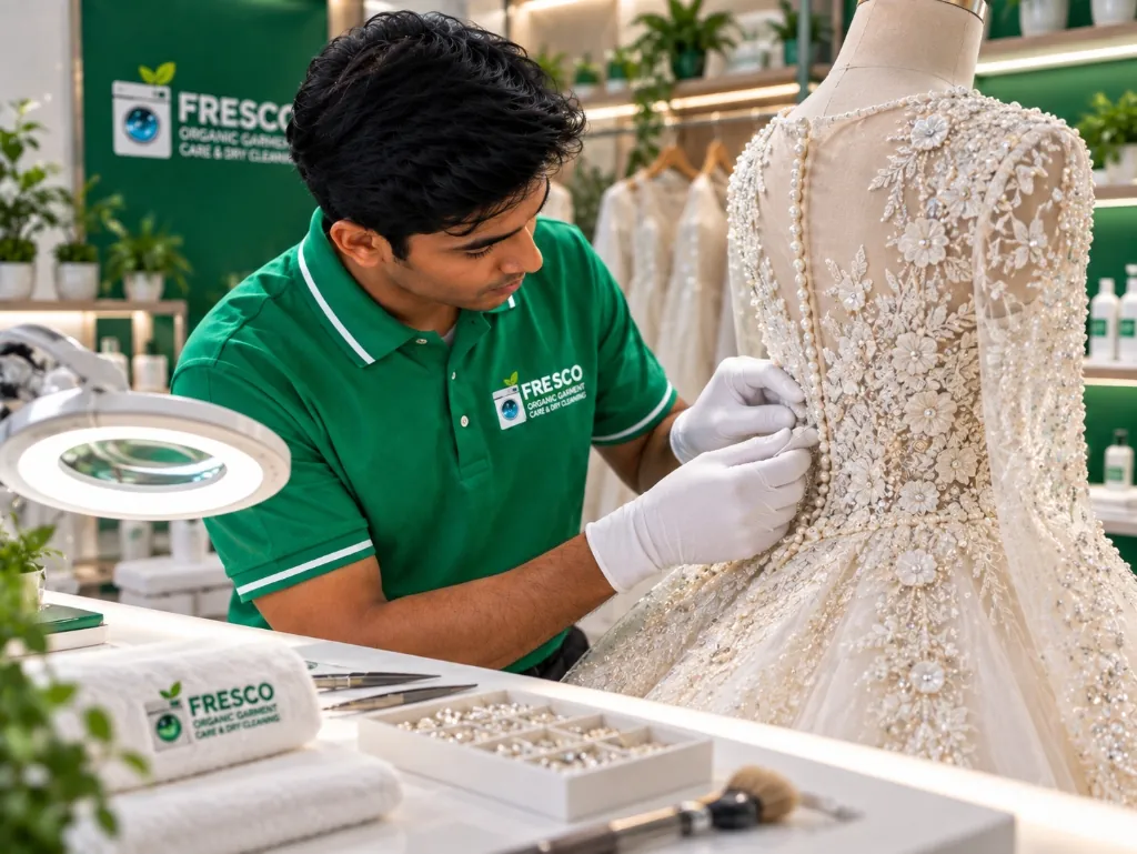 Wedding Gown Dry Cleaning Service
