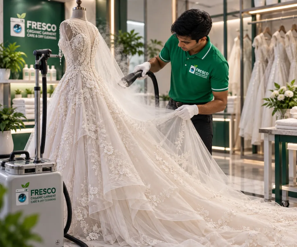 Wedding Gown Dry Cleaning Service