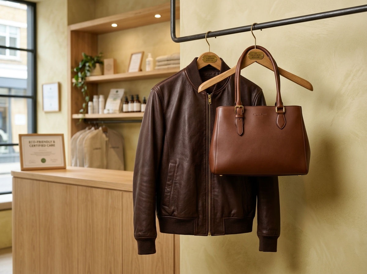leather dry cleaning service